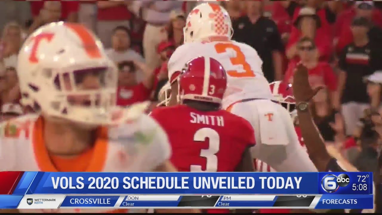 Tennessee football schedule to be unveiled Monday