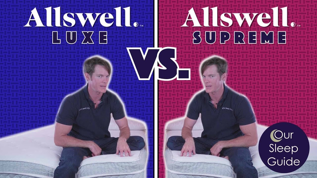 NEW Allswell Supreme vs Allswell Luxe Hybrid Mattress Review + BEST Coupon Too!