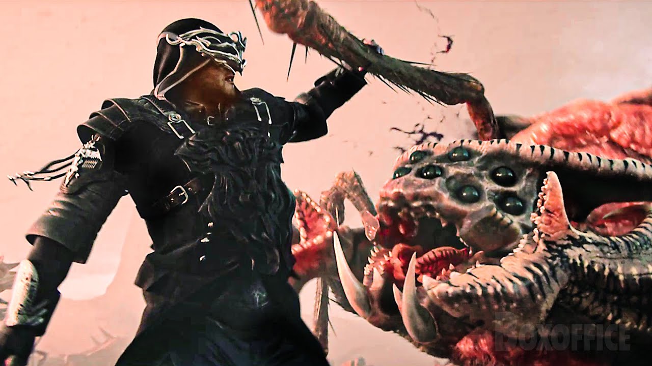Magic Ninjas VS Monster Demons | Kingsglaive: Final Fantasy XV | CLIP