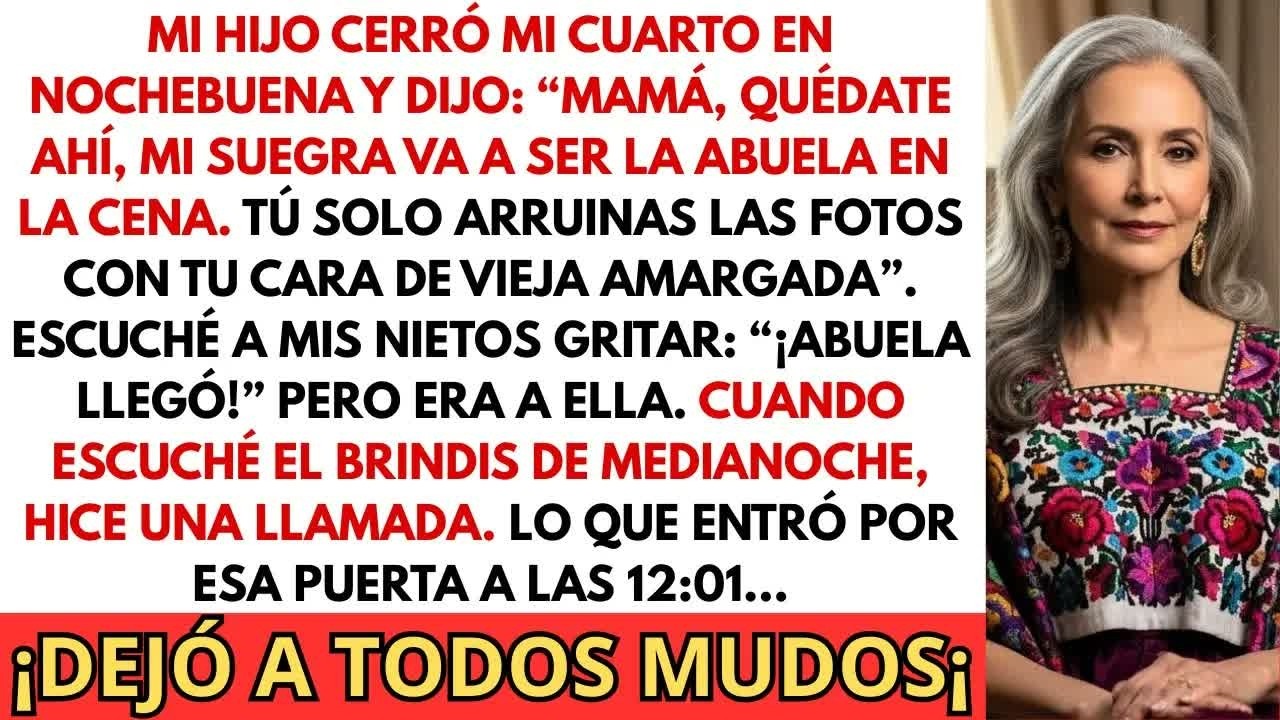 Lo que entró por esa puerta cambió la Navidad PARA SIEMPRE... y NADIE lo vio venir