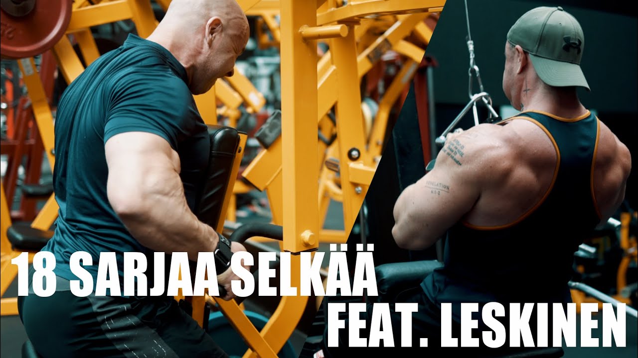 Triplasettejä selälle // feat. Jari Leskinen