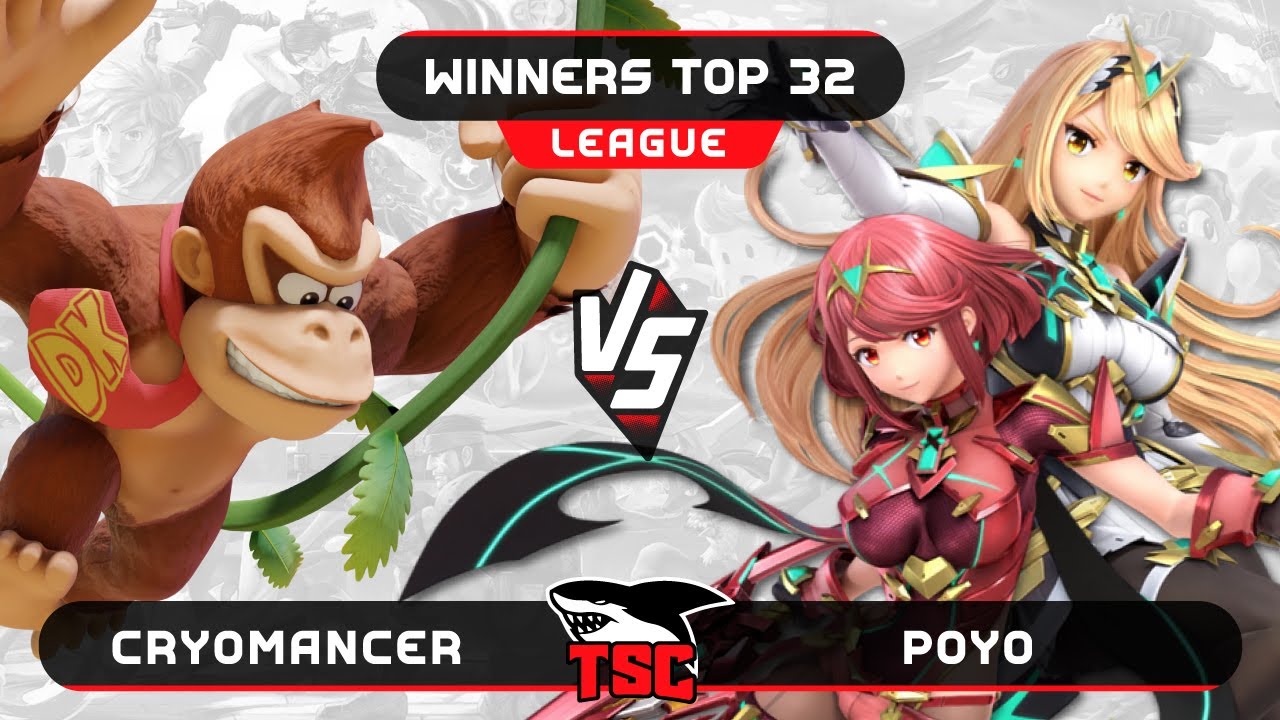 CryoMancer (Donkey Kong) vs Poyo (Pyra y Mythra) - Torneo League - SSBU