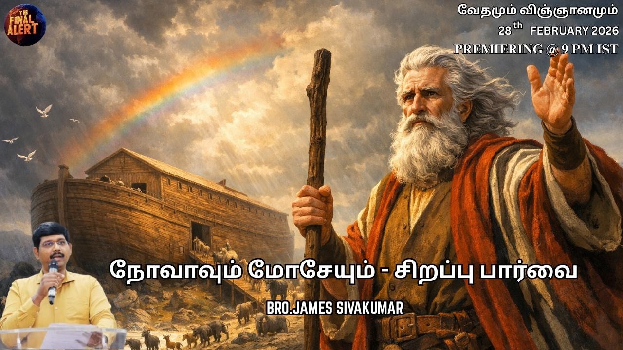 நோவாவும் மோசேயும் - சிறப்பு பார்வை || வேதமும், விஞ்ஞானமும் - Episode - 38