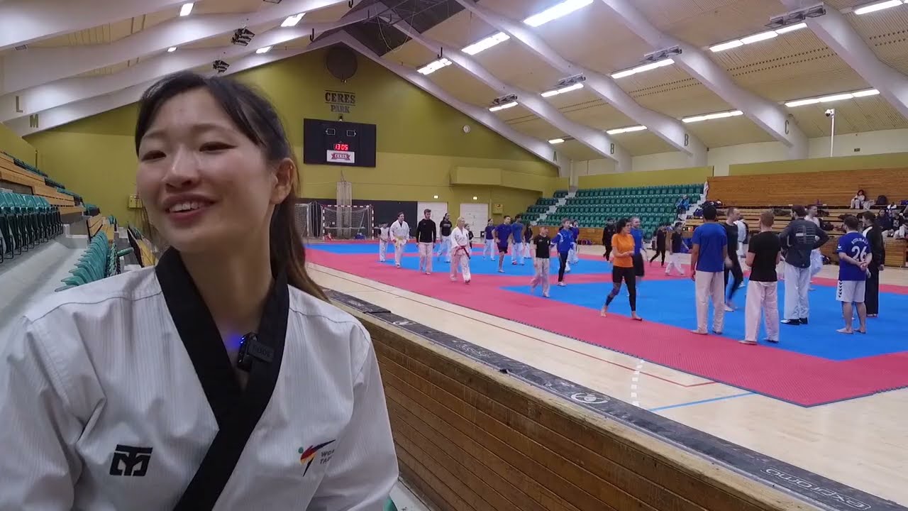 Verdensmester i Taekwondo var instruktør i Aarhus
