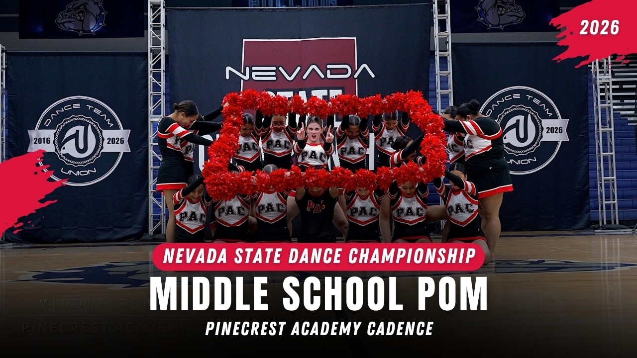 Middle School Pom | Pinecrest Academy Cadence | Nevada State Dance Championship 2026