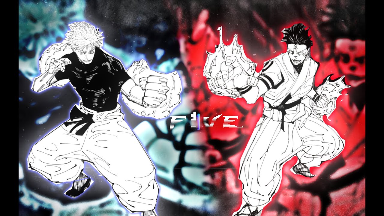Gojo vs Sukuna - BRAZILIAN PHONK - Manga Animation [Part-1]