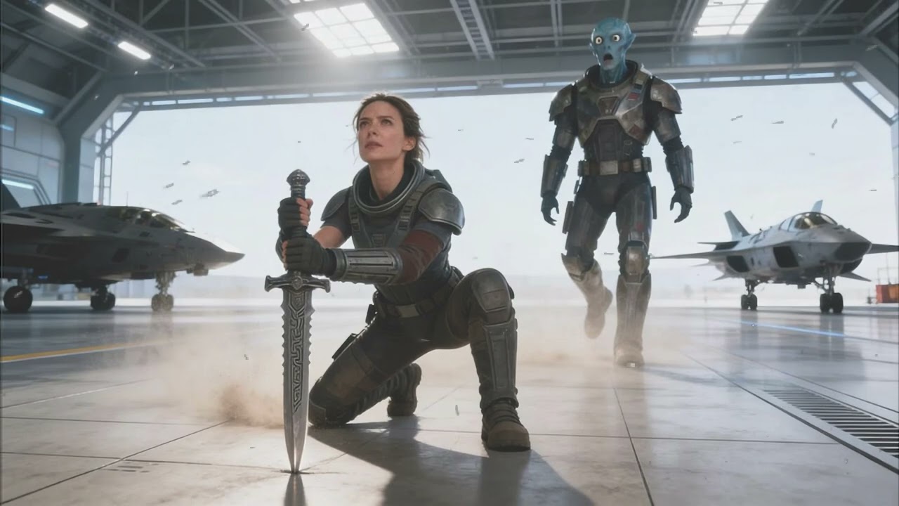 The Alien Admiral Said No Human Can Lift That Blade   She Raised It You Meant Can't Right | HFY