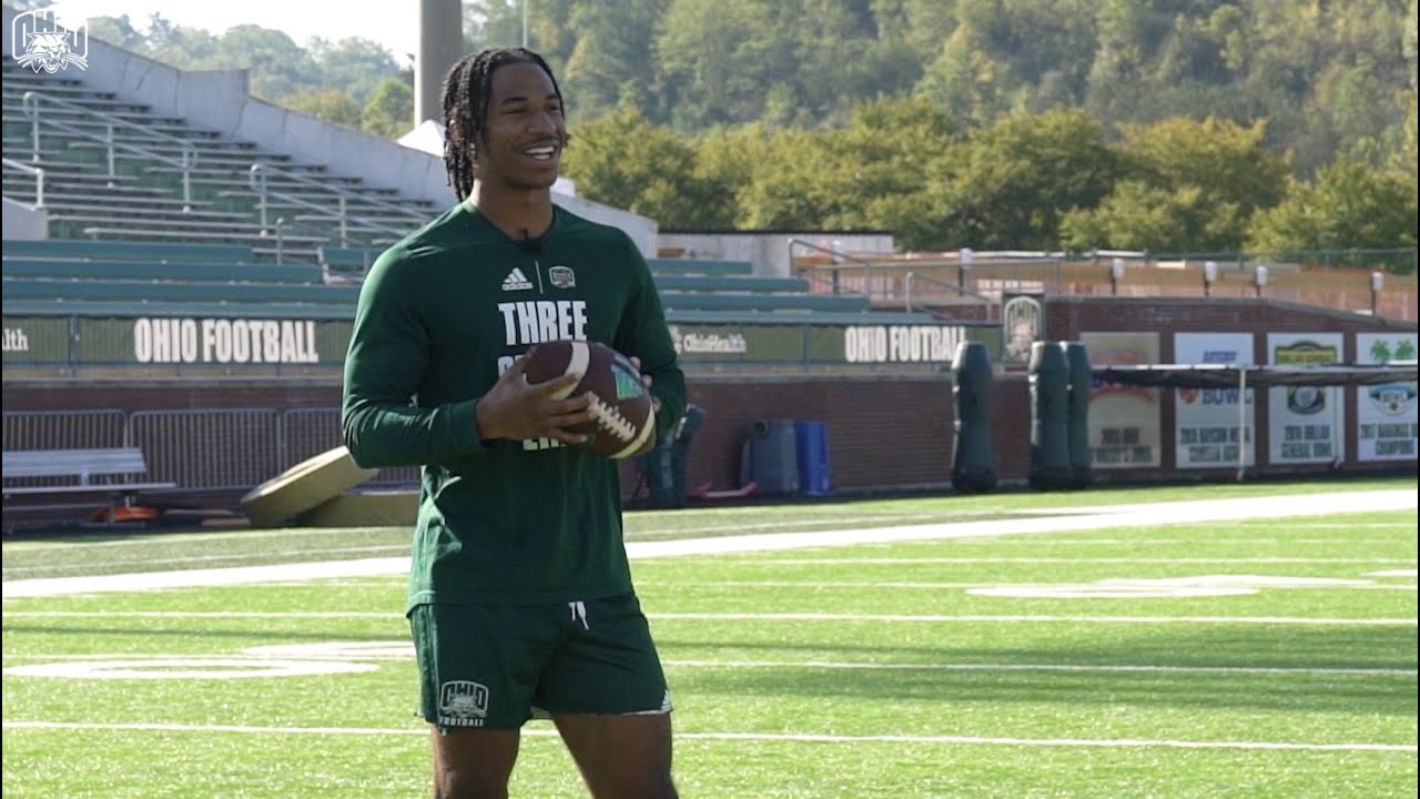 Ohio Football 2023 - Catch and a Convo (WR Tyler Walton)