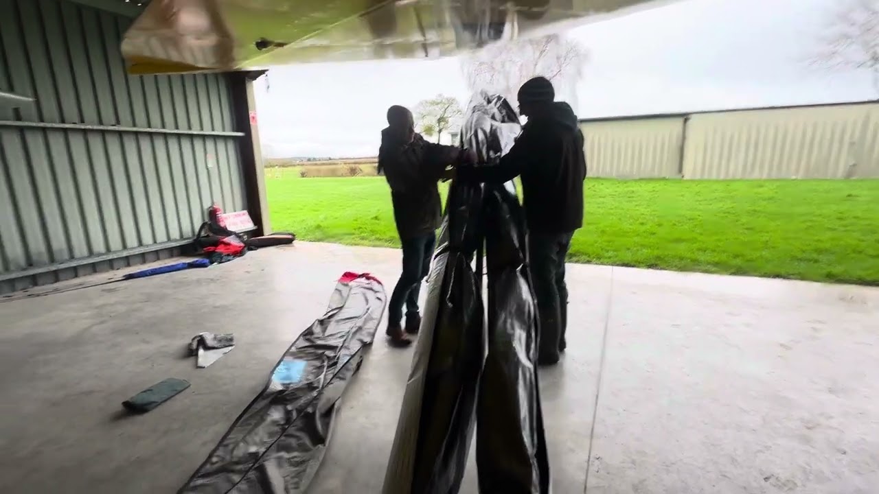 Ellipse Next hang glider set up 22 February 2024