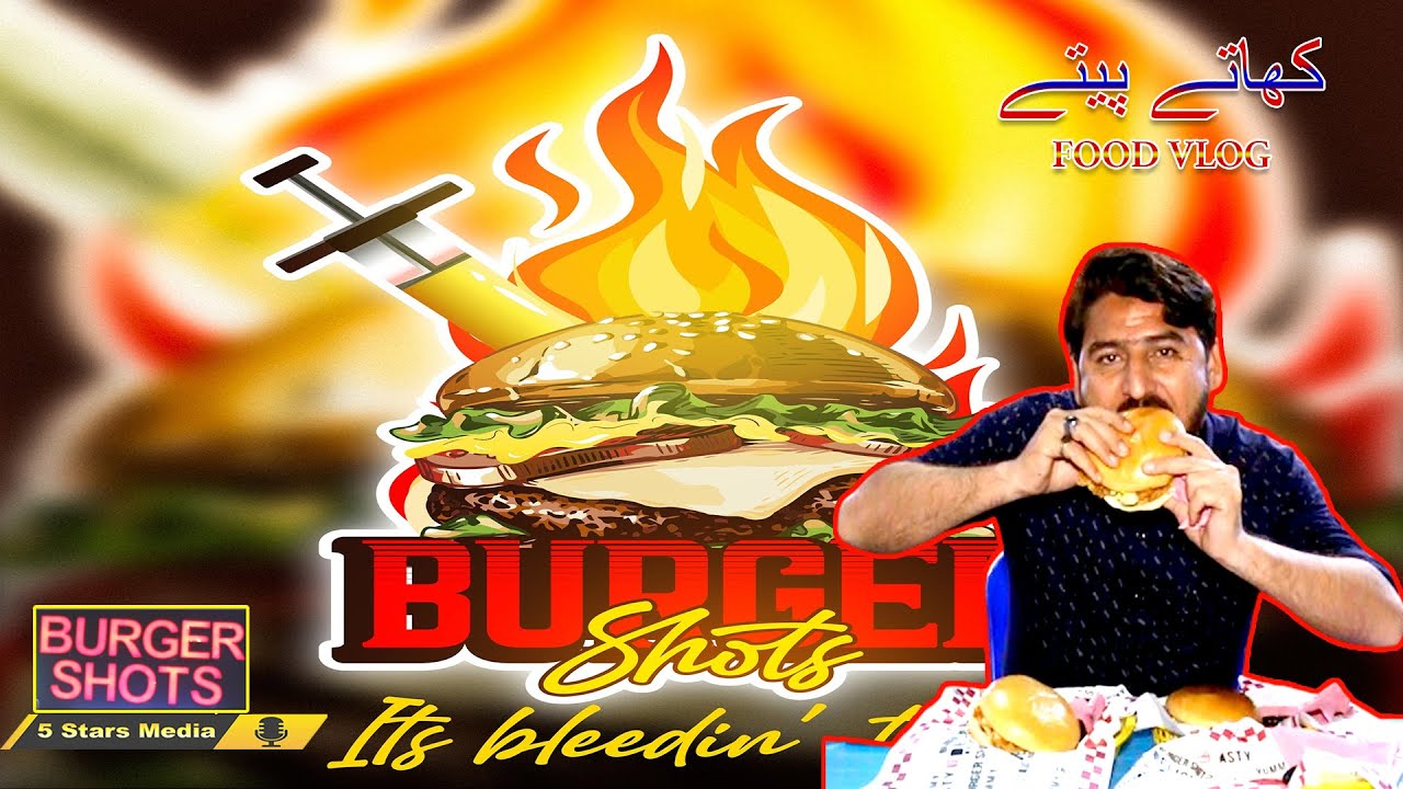 Burger Shots I Bahadurabad Food Street I Cheese Burger I Wings I Noodles I Beef Burger I Food VLOG
