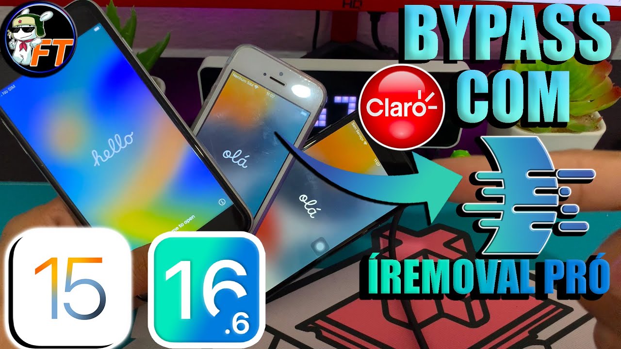 Novo Bypass icloud iphone 6s ao X ios 16.6 Com a Ferramenta iremoval Pró (Funcionando Chip)