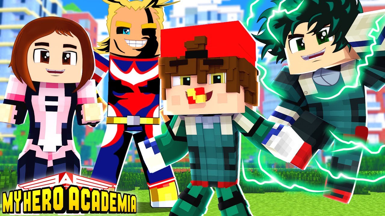 Minecraft - Who's Your Family? O FILHO DE DEKU IZUKU MIDORYA ! BOKU NO HERO ! MY HERO ACADEMY