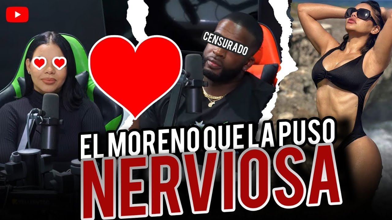 VITALY SANCHEZ SE PONE NERVIOSA CUANDO ESTABA DE FRENTE A ESE MORENO