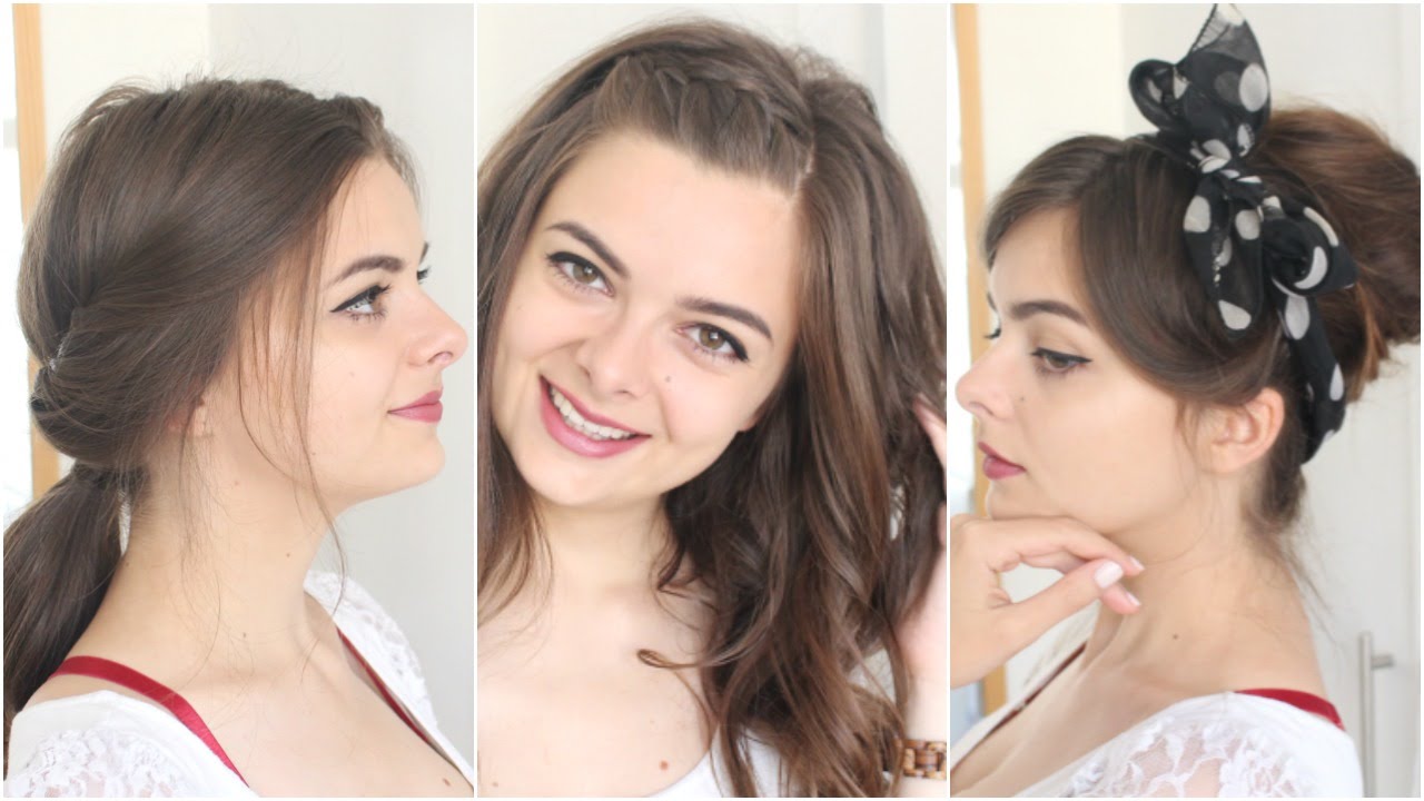 3 Back To School Hairstyles | Quick, Easy & Cute
