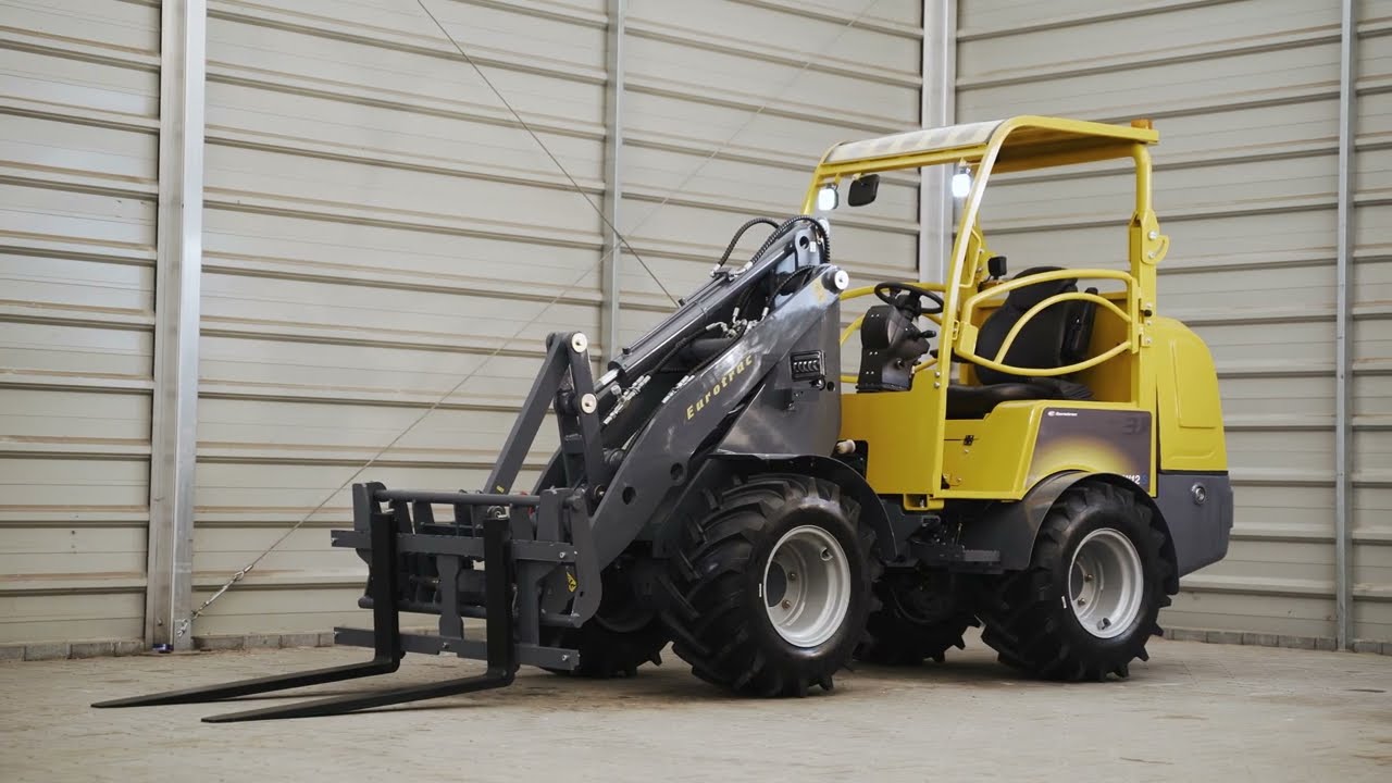 Ładowarka przegubowa Eurotrac W12S - silnik KUBOTA [V1505] I DAM-POL I