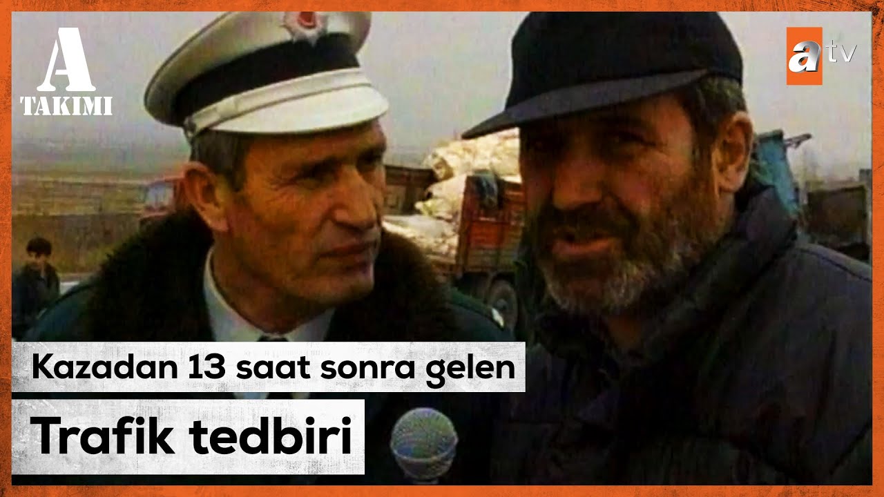 Savaş Ay, trafik polisini eleştiriyor - Savaş Ay ile A Takımı | 1993