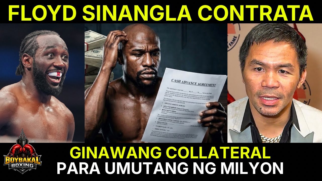 Mayweather SINANGLA Ang Contrata Nila Ni Pacquiao | Floyd Baka Pumalag Pa Kay Crawford