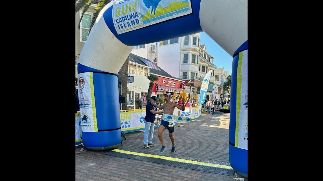 Catalina Island Half Marathon (Course Record Hunting)