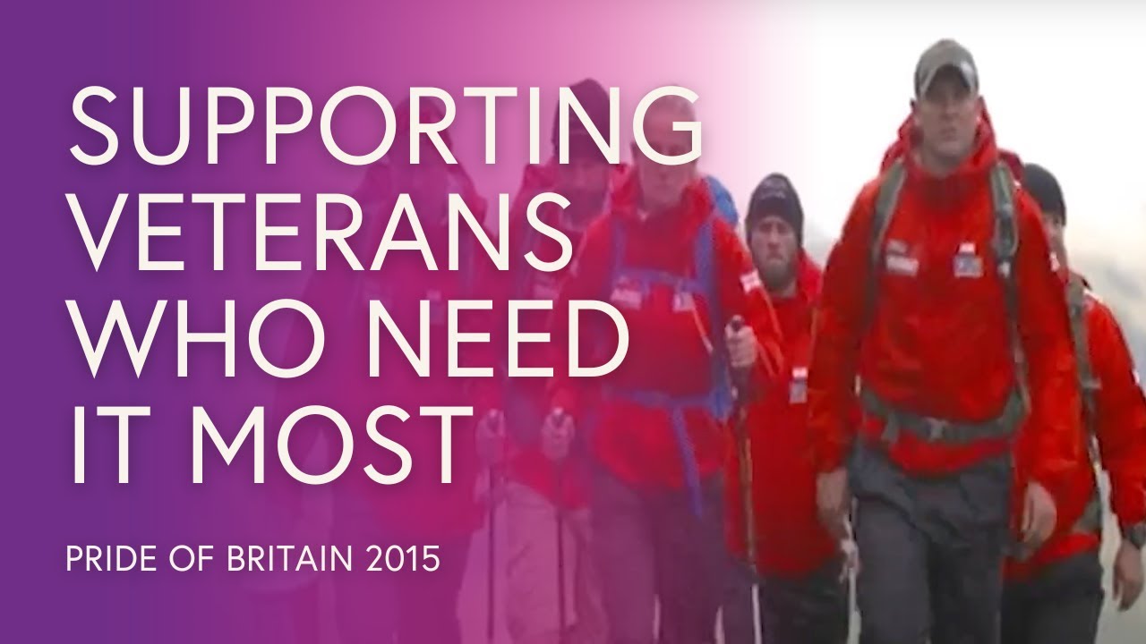 Walking with the Wounded: Vital Support for British Veterans in Need | Pride of Britain 2015