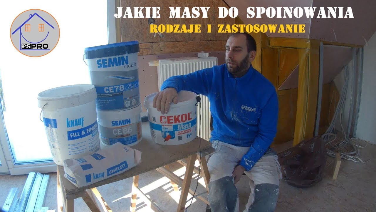 Jakie masy do spoinowania płyt gk, rodzaje mas do płyt gipsowych, czym szpachlować płyty ?