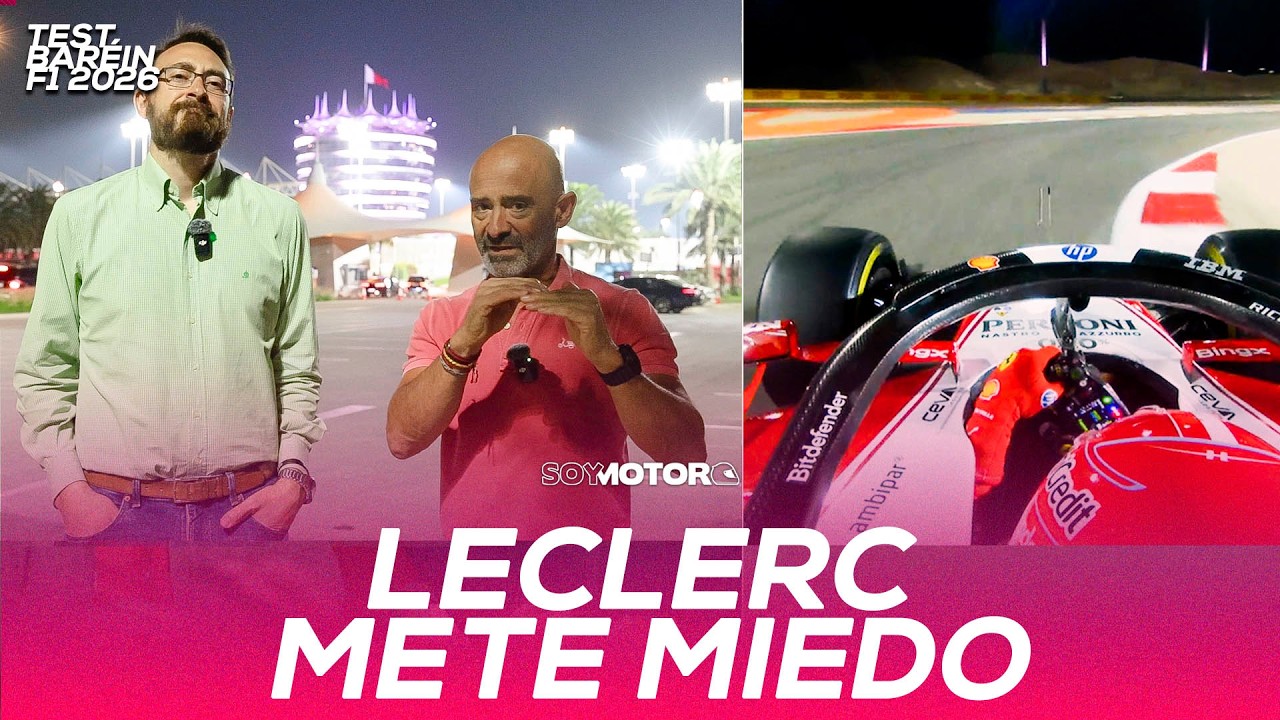 Ferrari se destapa en el último día de test | Lobato y Rosaleny, Test Baréin - Día 6 | SoyMotor.com