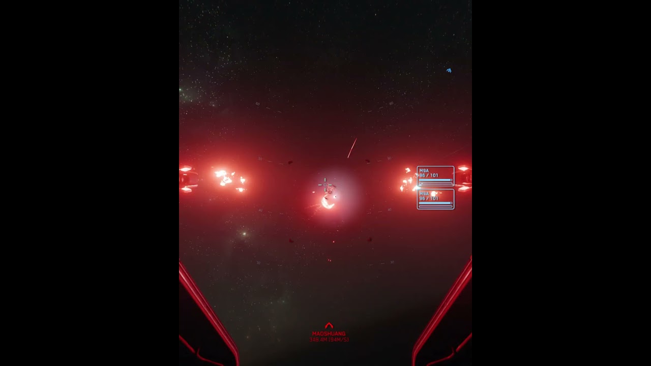 Aegis Idris -K vs Crusader Hercules C2 Starlifter - Full Battle - M9As - #pvp #dogfight #rekt #gank