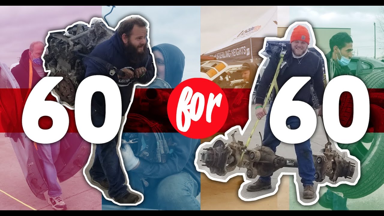 Люди таскают на спинах 300-фунтовые двигатели и 500-фунтовые оси, чтобы сэкономить деньги на свалке
