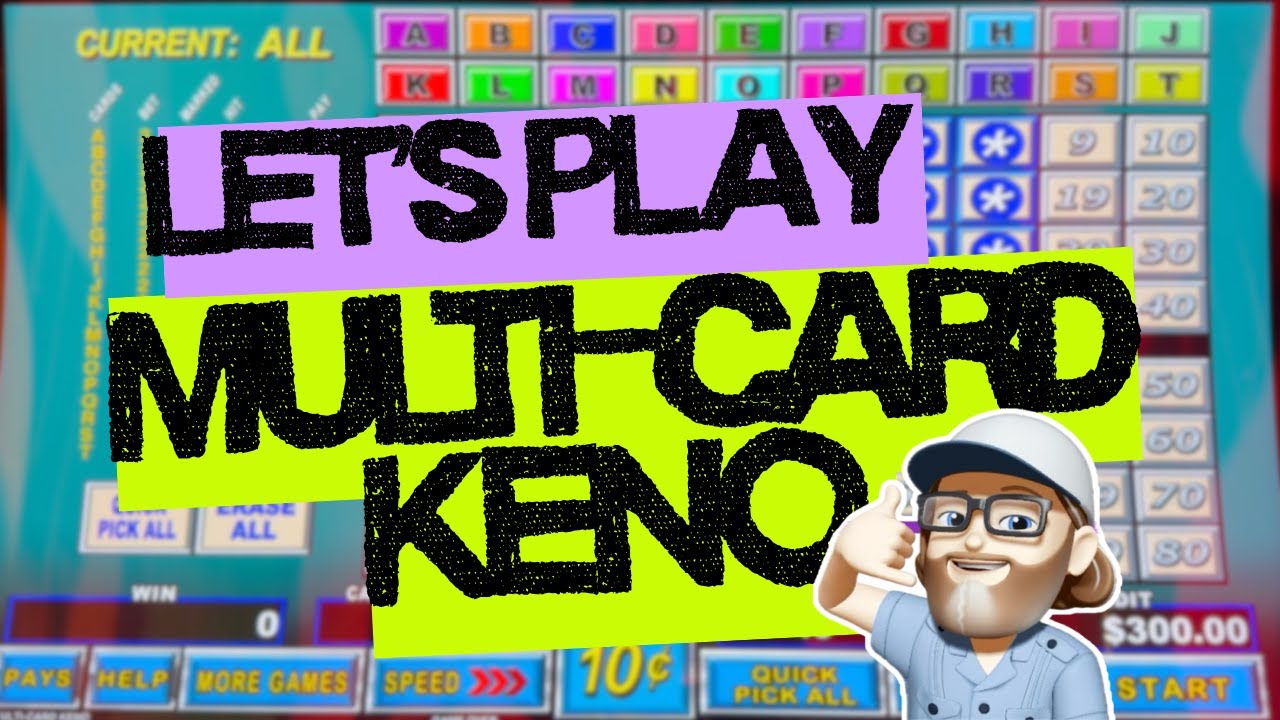 Playing Multi-Card Keno, and This Happened..😵&zwj;💫