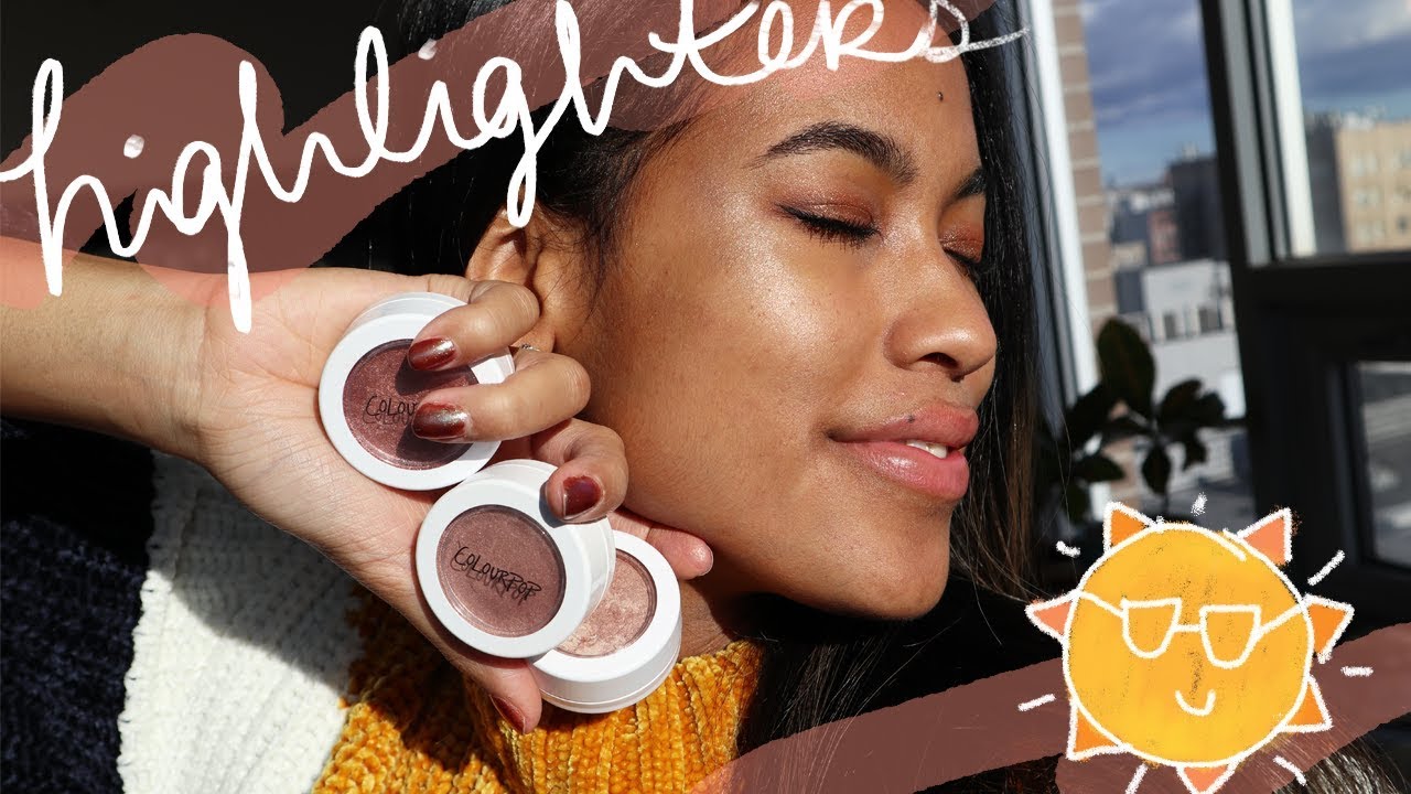 COLOURPOP HIGHLIGHTER COLLECTION ✨ Swatches + Demo WOC