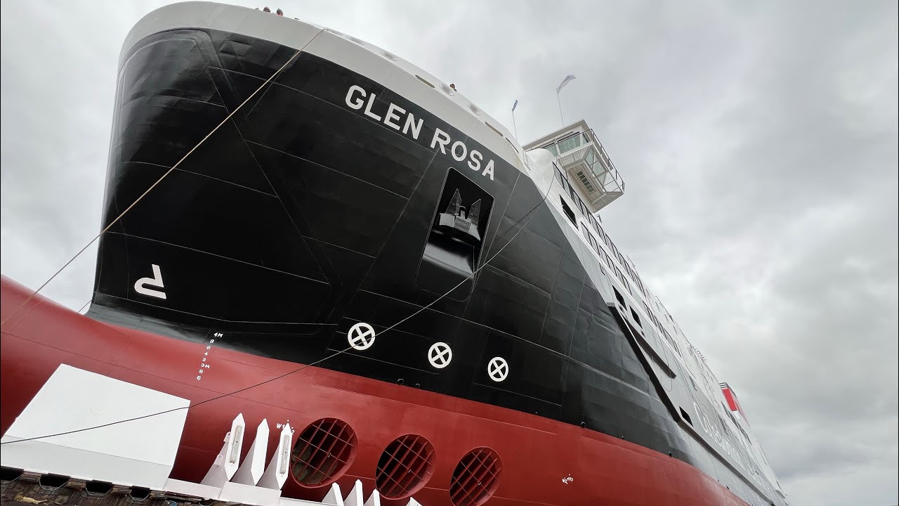 MV Glen Rosa Launch