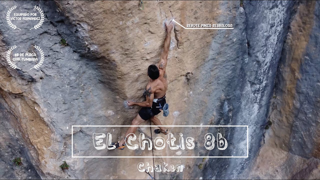 Chaken, 8b de placa CASI tumbada, El Chotis 8b🔴💎, Kuestelon - Camarasa, El Arte de Proyectar #3