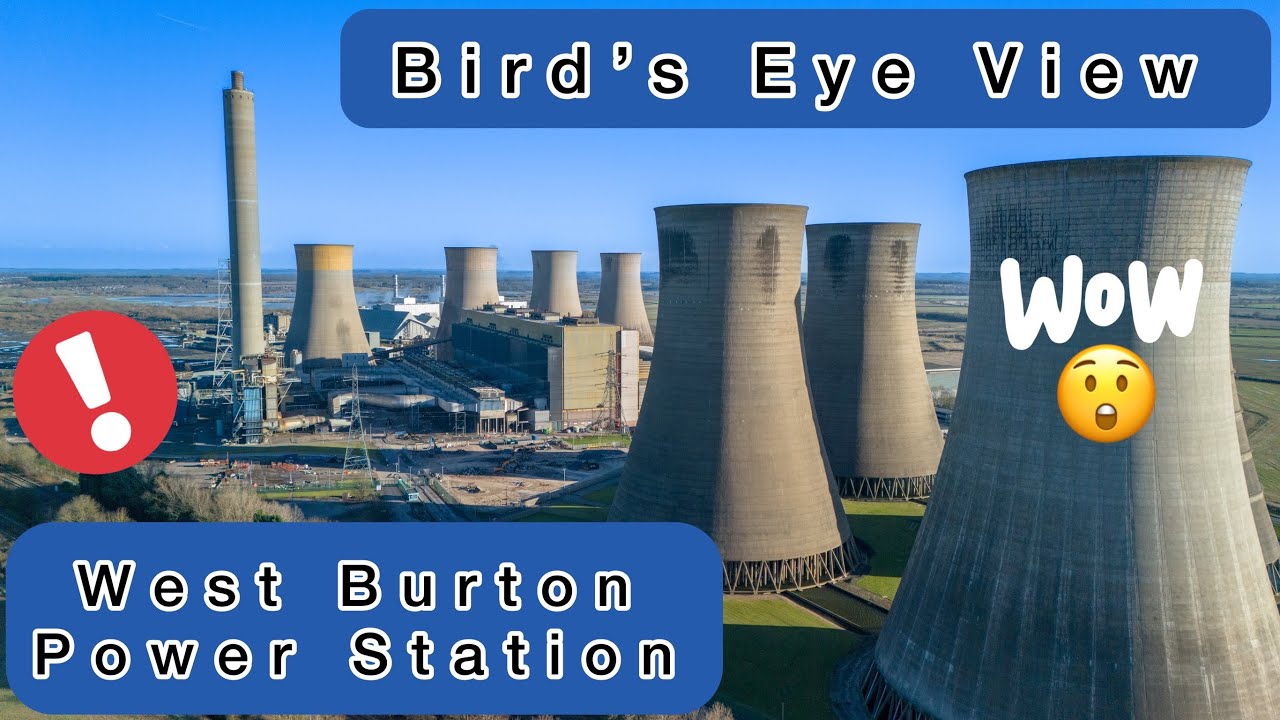 Soon to be demolished | A view by DJI Mini 4 Pro | WEST BURTON POWER STATION