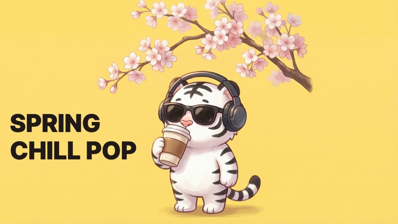 🌸 Spring Café Chill Pop Playlist | Music for Studying & Relaxing