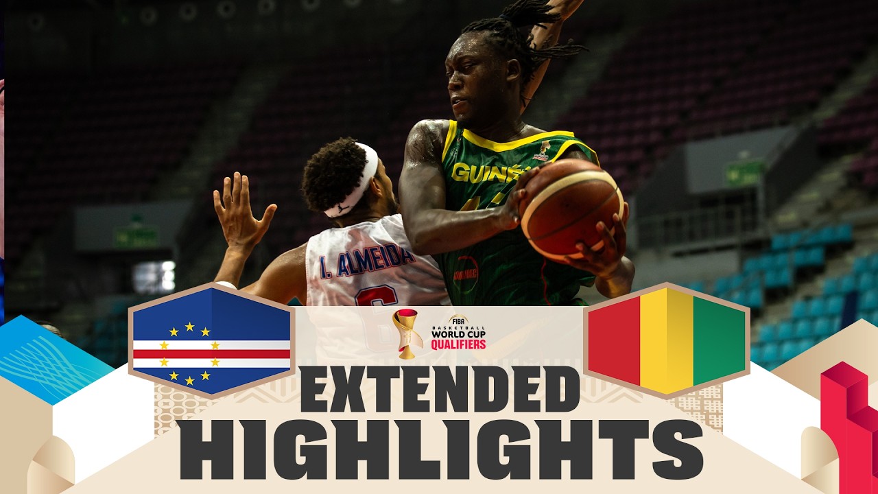 Cape Verde 🇨🇻 v Guinea 🇬🇳 | Extended Highlights | FIBA Basketball World Cup 2027 African Qualifiers