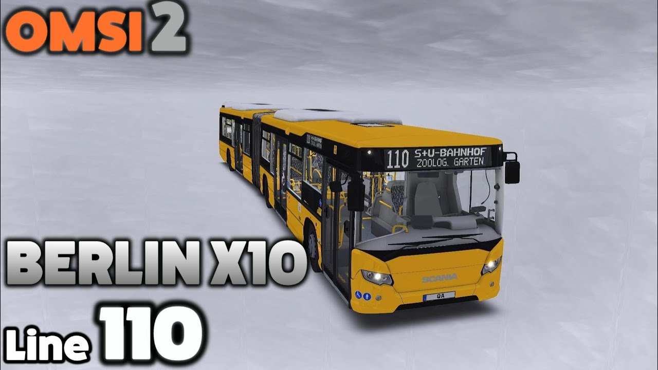 OMSI 2 Let's Play #28 | Scania Citywide GN14 | Berlin X10: Line 110