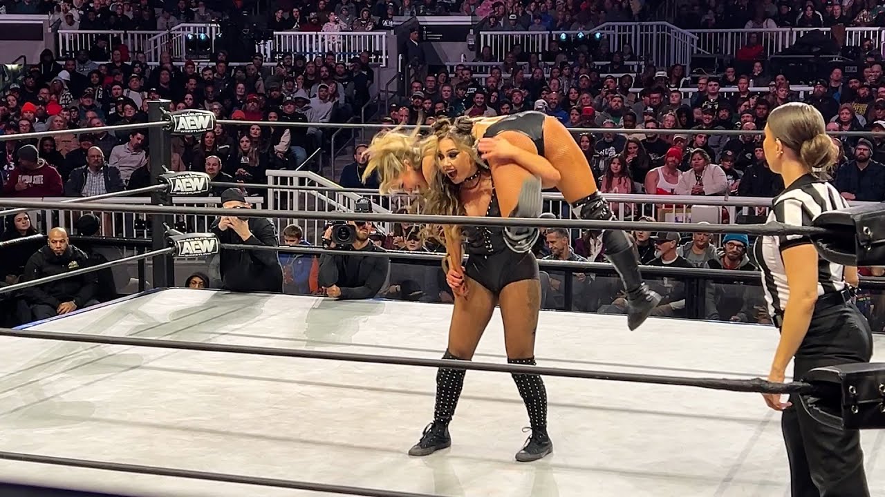 Anna Jay Kris Statlander Willow Thunder Rosa vs Julia Hart Skye Blue Saraya Ruby Soho AEW Dynamite