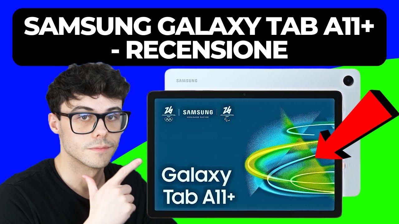 SAMSUNG GALAXY TAB A11+ PLUS - RECENSIONE IN 6 MINUTI ITA