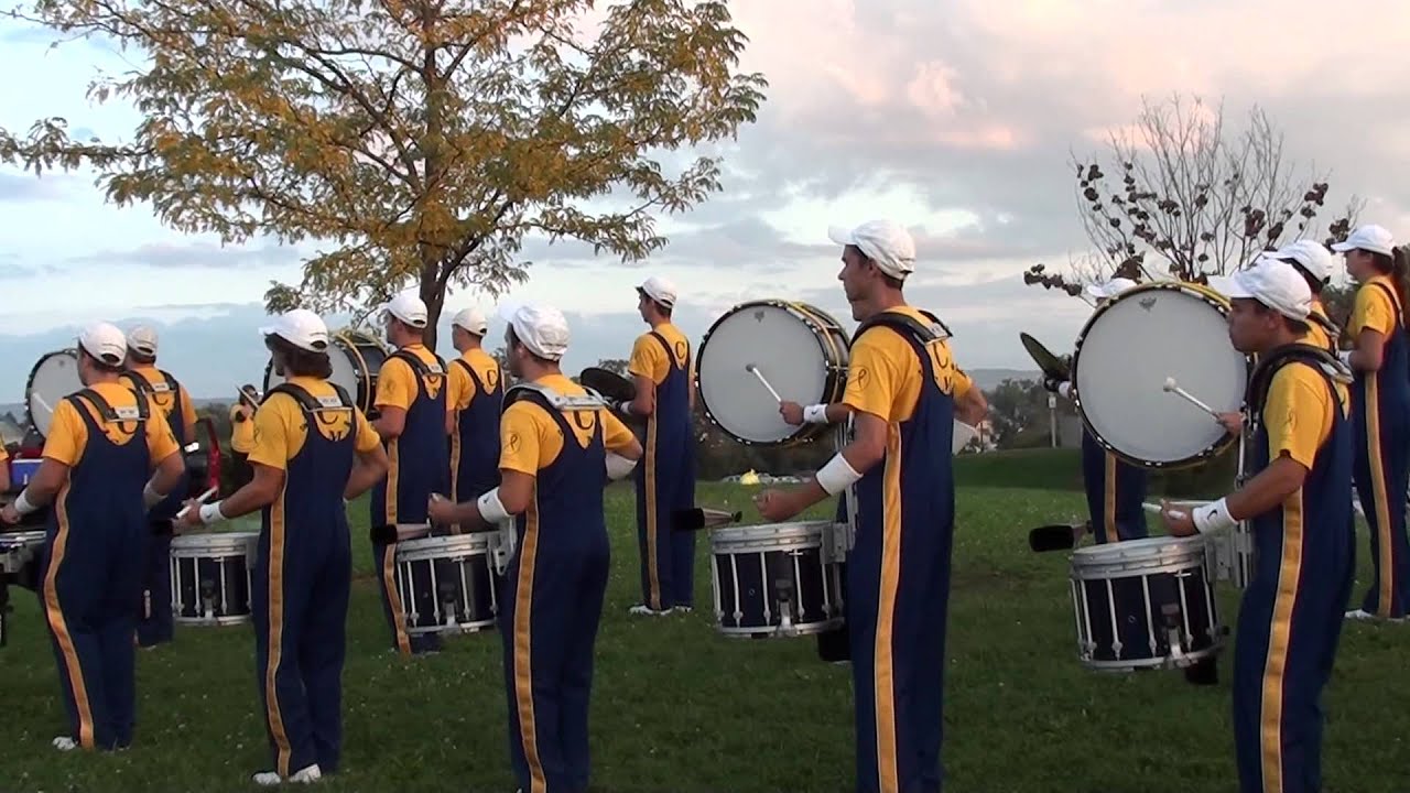 WVU Drumline on the Law School Hill 09/24/2011 HD