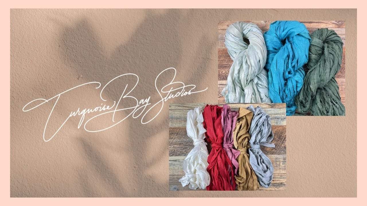 Sari Silk Ribbon Unboxing from (FeltBetter)#silksariribbon