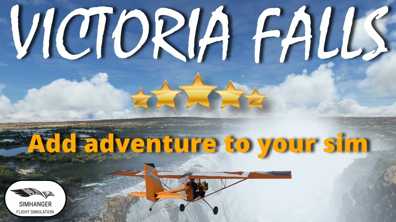 Enhance Your MSFS World | Victoria Falls Scenery from Jeppeson2001 | Realism & Adventure Awaits.