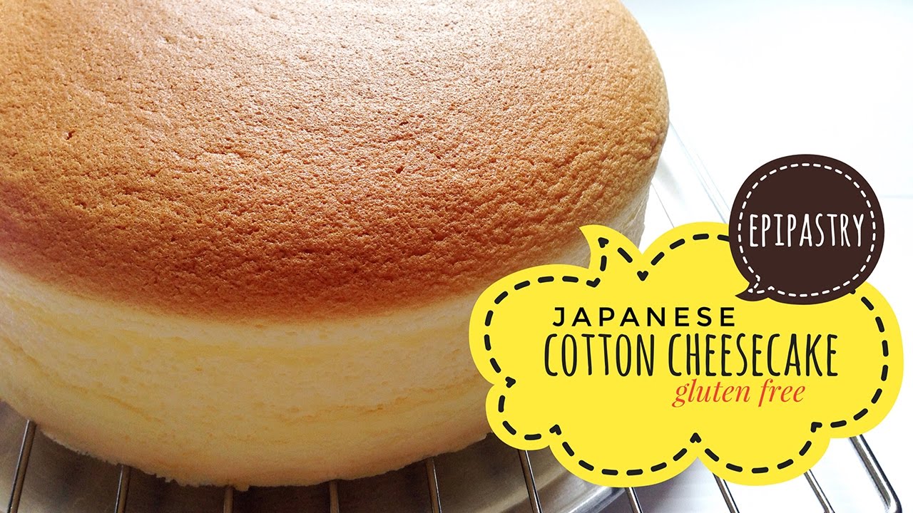 Light Japanese Cotton Cheesecake [Gluten Free]
