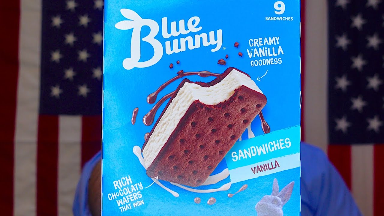 Blue Bunny Vanilla Sandwiches Review