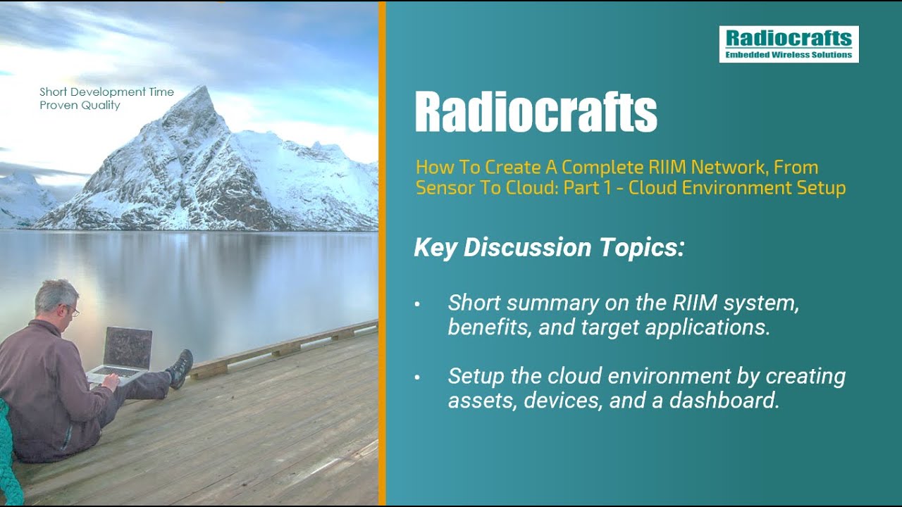 How To Create A Complete RIIM Network, From Sensor To Cloud: Part 1 - Cloud Environment Setup