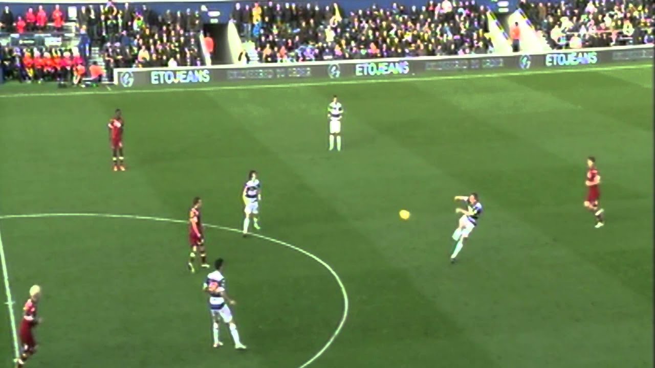 RICHARD DUNNE'S SENSATIONAL PASS v DERBY COUNTY