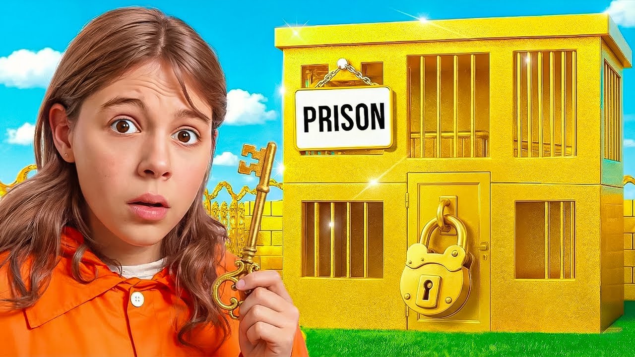 We vonden een GEHEIME SLEUTEL om uit de gouden gevangenis te ontsnappen!
