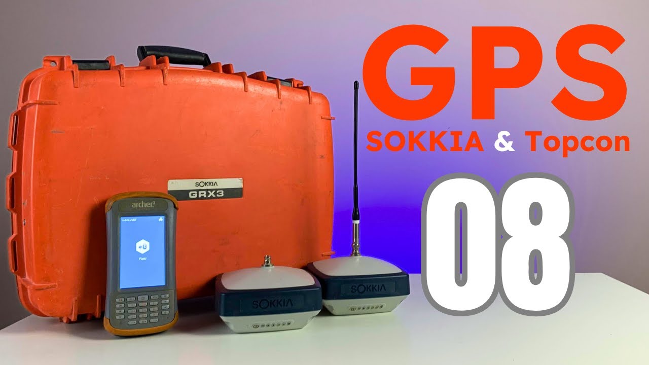 الرفع المساحي Topo والتوصيل التلقائى- الدرس الثامن- دورة شرح الـ جي بي أس I GPS GNSS SOKKIA & Topcon