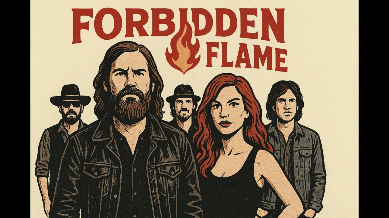 Forbidden Flame - AI-Created Blues Rock Shuffle