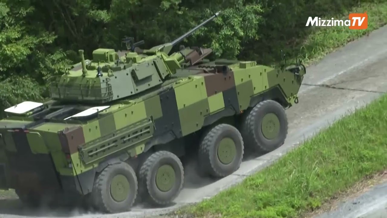 Taiwan unveils domestically made armoured vehicle CM 34