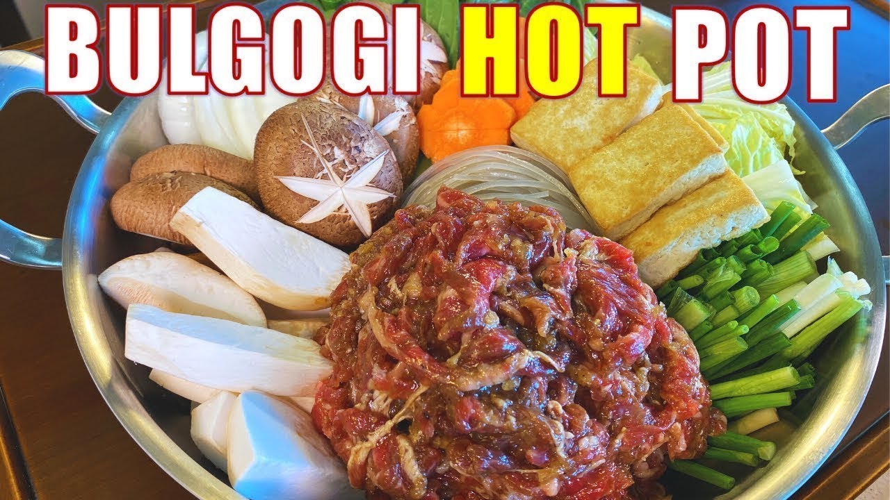 How to Make Korean Bulgogi Hot Pot | Bulgogi Jeongol (불고기전골)😍💛