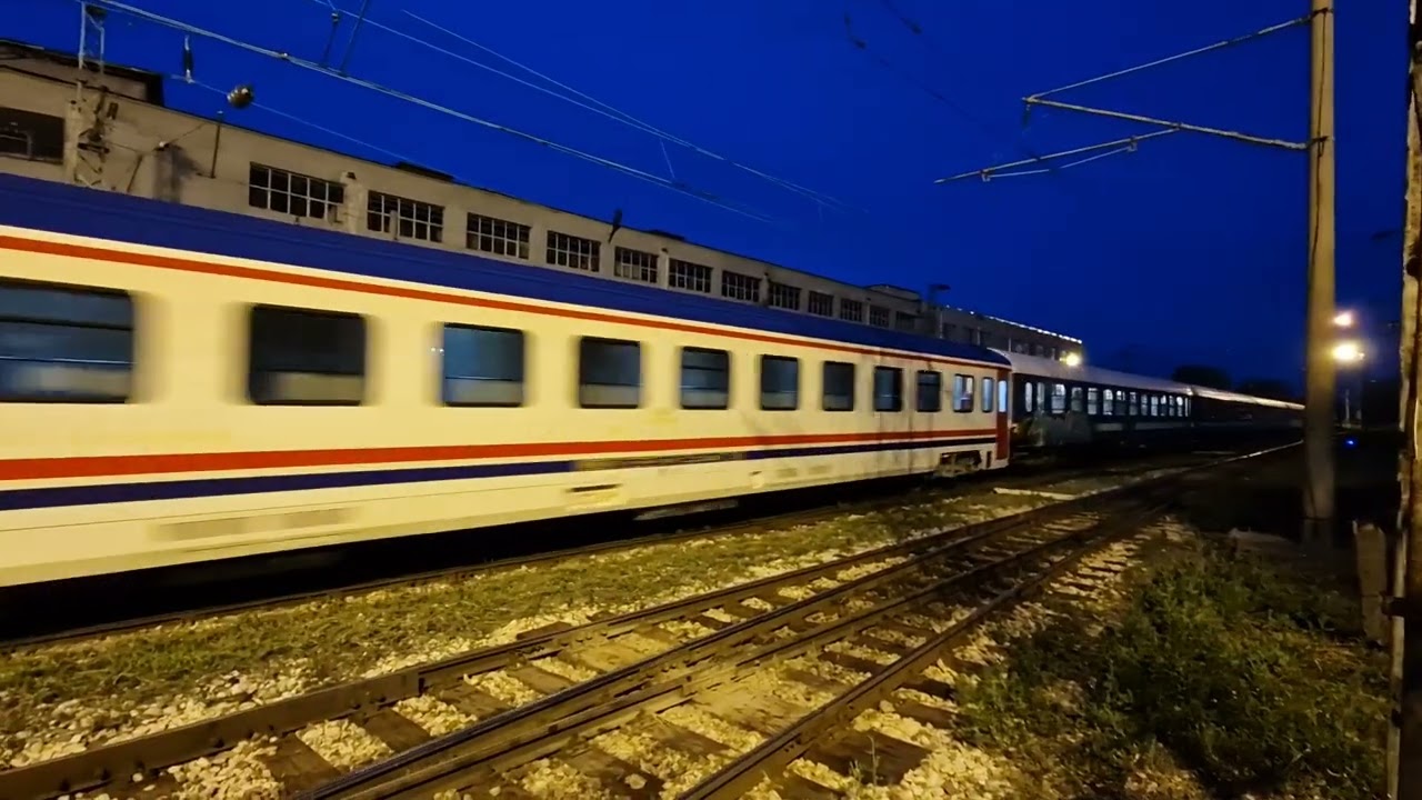 SOFIA-ISTANBUL EKSPRESI  или МБВ 492 влиза в гара Пловдив
